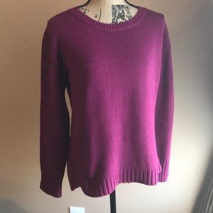 Tunic length sweater